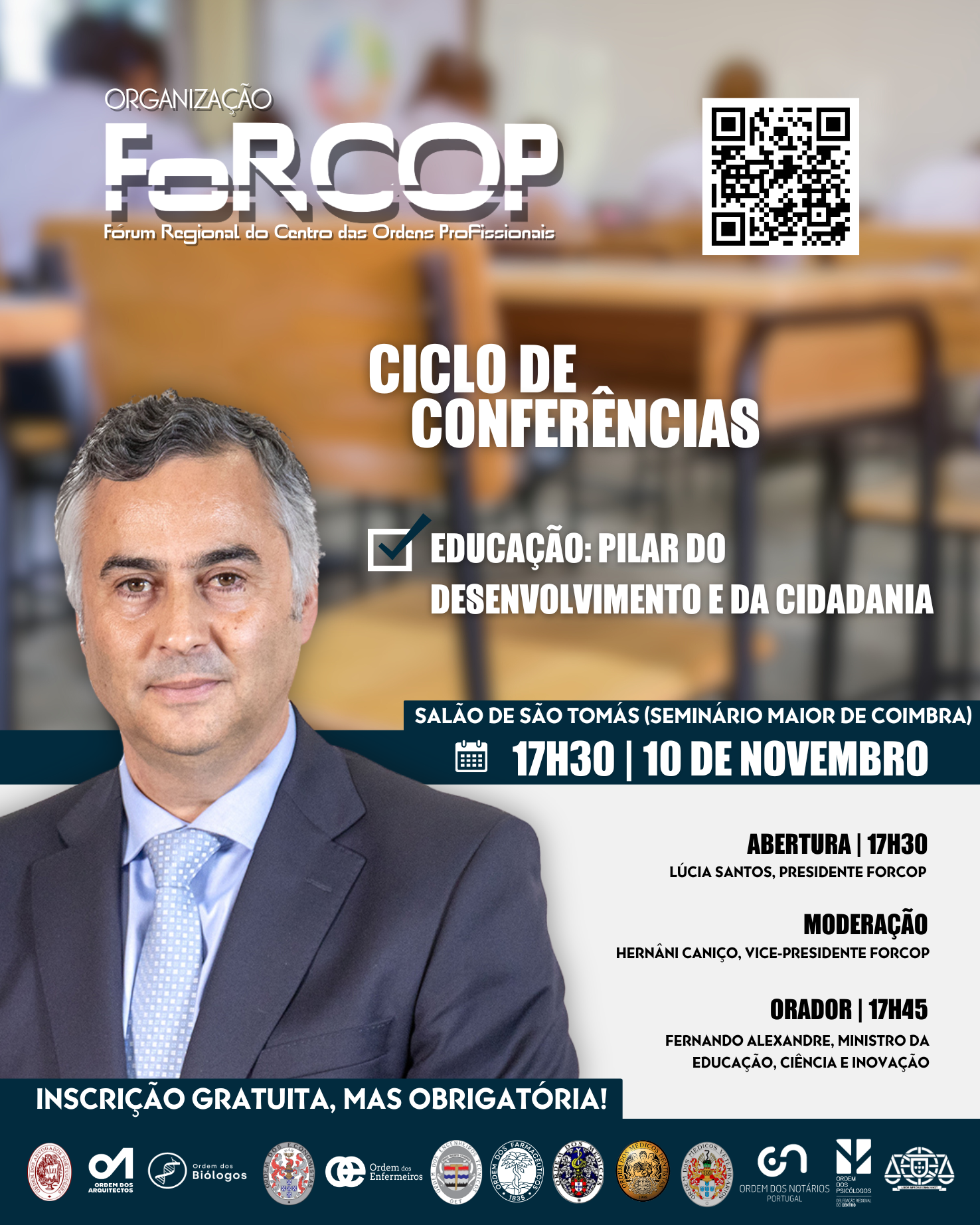 Conferencia Educacao FoRCOP - 10112025